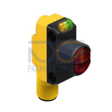 WORLD-BEAM QS18 Series: Convergent, Focal Point: 43, Input: 10-30 V dc, Output: Complementary Solid-State NPN, M12 Integral QD