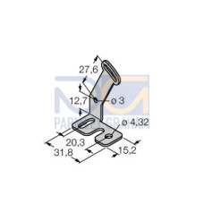 SMBQS18 AF MOUNTING BRACKET ASSY