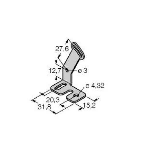 SMBQS18 AF MOUNTING BRACKET ASSY