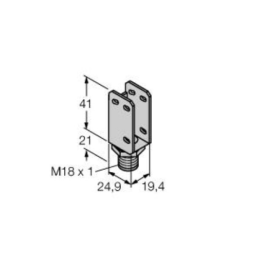 SMBQS18 A Bracket: Protective with 18 Base Mount