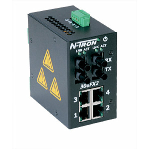 306FX2 Industrial Ethernet Switch with Monitoring, ST 40km