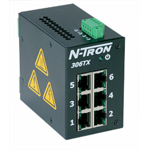 306TX Industrial Ethernet Switch with Monitoring