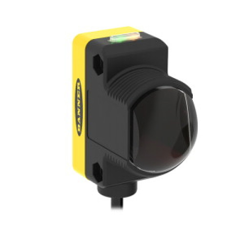 WORLD-BEAM QS30 Series: Laser Diffuse (Class 1), Range: 400, Input: 10-30 V dc, Output: Bipolar: 1 NPN, 1 PNP, 2 m (6.5 ft) Cable