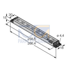 PVD Series: Parts Verification, 225 8 channel, Range, up to 2 m, Input: 12-30 V dc, Outputs: Selectable NPN/PNP, 2 m 5-pin M12 Pigtail QD