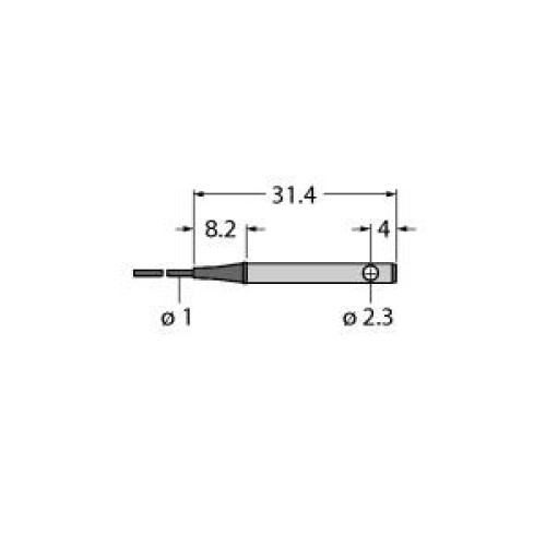 Plastic Fiber, Opposed Mode, Core Dia.: 0.5, Fiber Length 2 m, Lens, Free cut