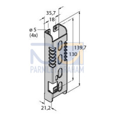 SMBPVD100 A Bracket, Protective for use with PVD100 Series Parts Verification Sensor