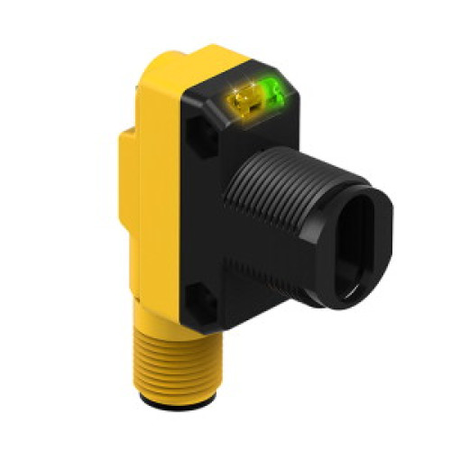 WORLD-BEAM QS18Series: Glass Fiber, Range: Depends on Fiber, Input: 10-30 V dc, Output: Complementary Solid-State NPN, M12 Integral QD