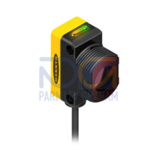 WORLD-BEAM QS30 Series: Retroreflective, Range: 12 m, Input: 10-30 V dc, Output: Bipolar: 1 NPN, 1 PNP, 2 m (6.5 ft) Cable