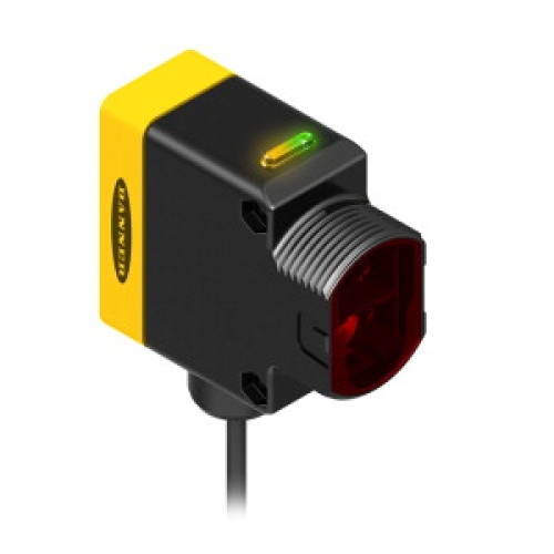 WORLD-BEAM QS30 Series: Universal Voltage, Range: 600, Input: 12-250 V dc or 24-250 V ac, Output: SPDT e/m Relay, 2 m (6.5 ft) Cable