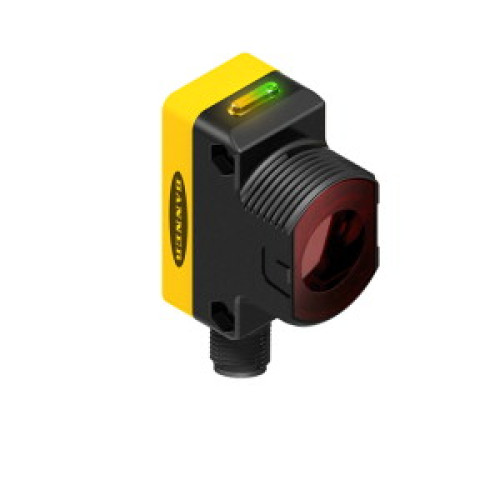 WORLD-BEAM QS30 Series: Retroreflective, Range: 12 m, Input: 10-30 V dc, Output: Bipolar: 1 NPN, 1 PNP, 5-pin M12 Integral QD