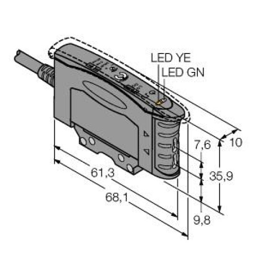 Photoelectric Sensor, Photoelectric Sensor for Plastic Fibers