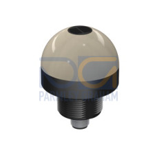 K50 C-Series EZ-LIGHT: 2-Color Fixed-Field Sensor, Voltage: 12-30 V dc, Housing: Polycarbonate, IP67 IP69K, Range: 100, Input: PNP (NO), Colors: Green Red, 4-pin M12 Integral QD