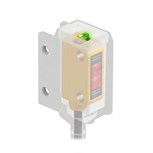 Photoelectric Sensor, Diffuse Mode Sensor with Fixed-Field Background Suppressio