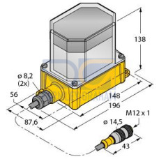 Battery Module, For External Power Supply of DX80 Radio Devices, 3.6-V Li-Ion Ba