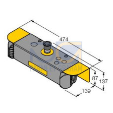 STBVP6 Self-Checking Touch Button with IP20 Run Bar and E-STOP