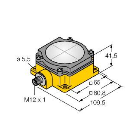 K80 Series EZ-LIGHT: 3-Color Segmented Indicator, Voltage: 18-30 V dc, Housing: Polycarbonate, IP67, Input: PNP, Colors: Green Red Yellow, M12 Integral QD
