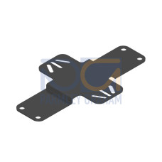Bracket: Run Bar Universal Mounting Bracket, Vertical Stand or Surface, Used with STBVP6-RB2 IP65 Run Bars
