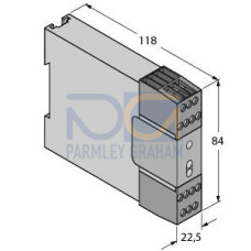 SAFETY RELAYS AND MODULES, Safety, IP20, 24 V ac/dc +/- 10%, 22.5MM