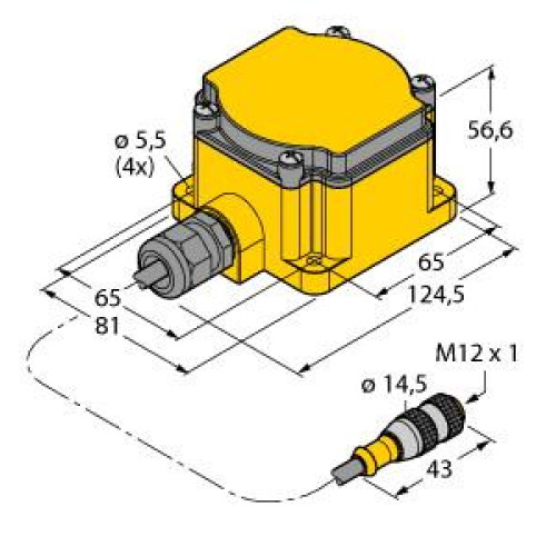 DX81 Battery Unit Single 3.6 V Lithium Battery