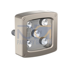 WLC90 Work Light, Dimensions: 90X90, Voltage: 12-30 V dc, Environmental Rating: IP68g, IP69K, Color: White, 30 Deg Lens, Window: Glass, 4-pin M12 Integral QD, Rear exit