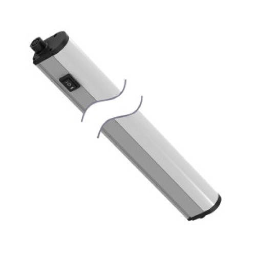 WLB32 Work Light Bar, Switched Hi/Low/Off, Length: 285, Voltage: 12-30 V dc, Environmental Rating: IP50, Color: White, Cascadable, 4-pin M12 Integral QD, Diffuse Window