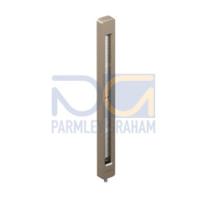 WLC60 Work Light, Length: 640, Nickel-Plated Aluminum, PWM Dimming, Voltage: 12-30 V dc, Environmental Rating: IP68g, IP69K, Color: White, Window: Polycarbonate, 4-pin M12 Integral QD, Side exit