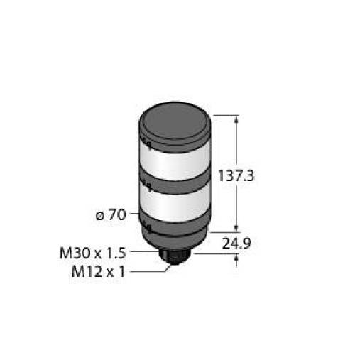 LED Indicator, Modular Signal Tower, Preassembled