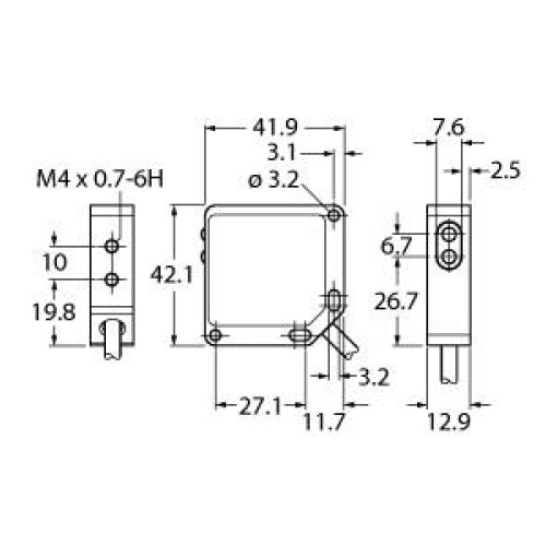 Vibration & Temperature Sensor, With Serial Interface, For Connecting to a D