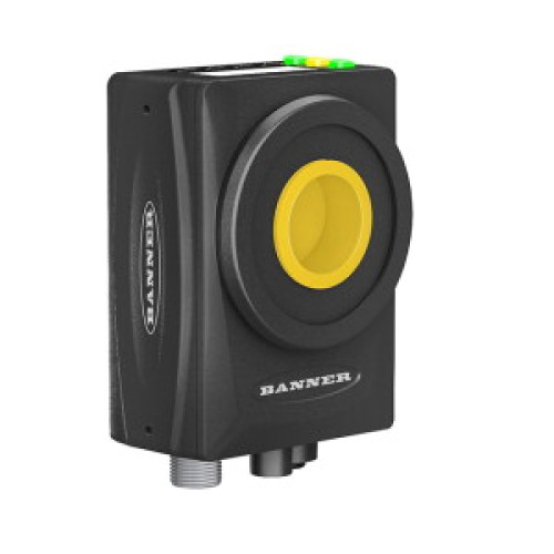 VE Series Smart Camera for Vision, Pixels: 1600 x 1200, I/O: 6 Optically Isolated, Requires 1 MQDC2S-12XX and 1 STP-M12-8XX Cable, and 1 C-mount Lens