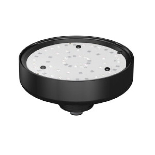 K90F Series EZ-LIGHT, 1-Color Daylight Visible Indicator, Voltage: 12-30 V dc, Environmental Rating: IP67, Input: PNP, Colors: Red, 5-pin M12 Integral QD