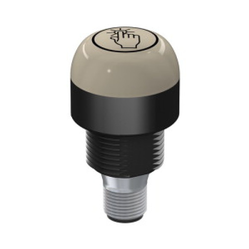 K30 Series EZ-LIGHT: 2-Color Touch Sensor Gen 2, Touch Light Overrides Job Light, Voltage: 12-30 V dc, Housing: Polycarbonate, IP67 IP69K, Input: PNP (NO), Colors: Green Red, M12 Integral QD