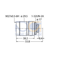 Megapixel C-Mount 8 Lens, with Focus & Aperture Lock, Imager Size: 1/1.8 in - Metal Housing, Evetar