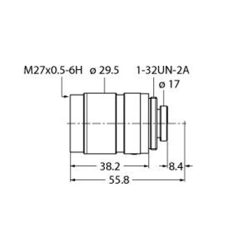 Megapixel C-Mount 8 Lens, with Focus & Aperture Lock, Imager Size: 1/1.8 in - Metal Housing, Evetar