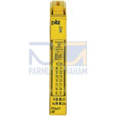 PSSu, electronic module, failsafe, digital inputs and outputs, 4 inputs,2 test pulse outputs 0.25 A.