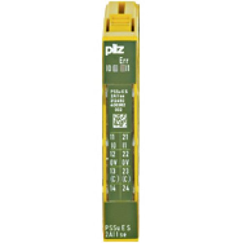 PSSu, electronic module, standard, analogue inputs and outputs, 2inputs,2 configurable current ranges 0/4 - 20 mA, single-pole, referenced toearthresolution 12 Bit.