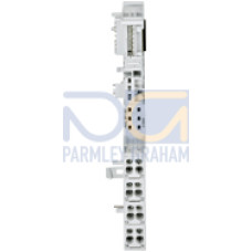 PSSu, base module for electronic modules, periphery, 1-row, 4connection levels, 8 terminals, screw connection.