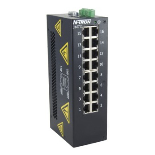 316TX Industrial Ethernet Switch with Monitoring
