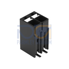 SMD PCB terminal block, push-button, 1.5 mm&sup2;, black