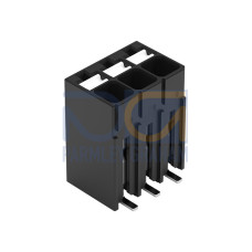 SMD PCB terminal block, push-button, 1.5 mm&sup2;, black