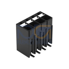 SMD PCB terminal block, push-button, 1.5 mm&sup2;, black