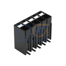 SMD PCB terminal block, push-button, 1.5 mm&sup2;, black