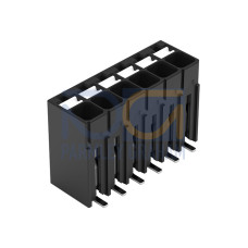 SMD PCB terminal block, push-button, 1.5 mm&sup2;, black