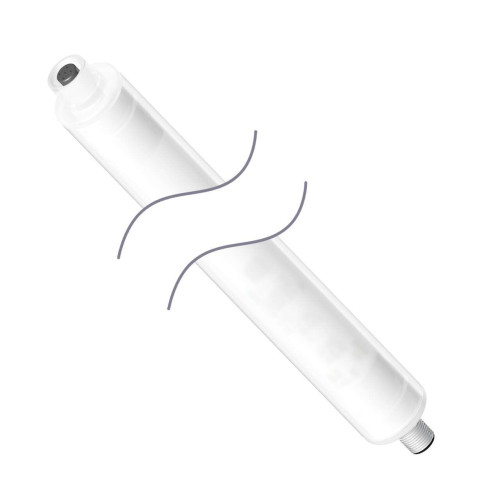 WLS27 Work Light Strip, Diffused Window, Length: 145, Voltage: 12-30 V dc, Environmental Rating: IP66, IP67, IP69K, Color: Blue, Cascadable, 4-pin M12 Integral QD
