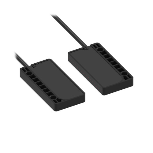 Plastic Fiber, Opposed Mode, Core Dia.: 16 x 0.25, Fiber Length 9 m, Rectangle, Sideview, Free cut