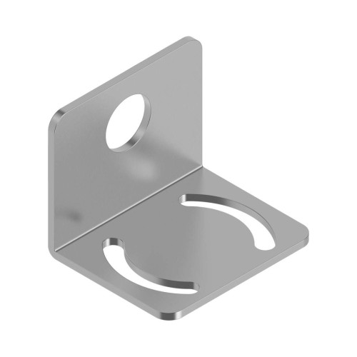 Bracket: Right-Angle Mounting, Material: 11 Gauge Stainless Steel, 2-axis mounting, Supplied with cable gland assembly and lockwasher