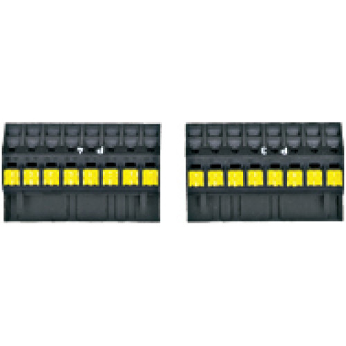 Set of spare plug-in spring-loaded terminals, PU = 1 piece P3 and 1piece P4.