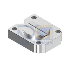 Bracket: Mounting for Q45 VA, Curved Surface Magnet Mount, Stainless Steel