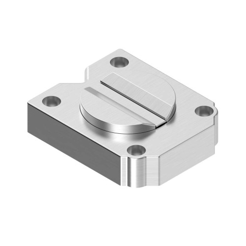 Bracket: Mounting for Q45 VA, Curved Surface Magnet Mount, Stainless Steel