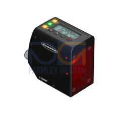 Laser Diffuse Time-of-Flight Sensor, Range: 50-12000, Input: 12-30 V dc, Output 1: NPN/PNP Configurable, IO-Link, Output 2: NPN/PNP Configurable, Class 2 Laser, M12 Integral QD