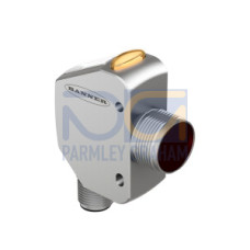 Q4X Series: Laser Adjustable Field, Range 600, Input: 10-30 V dc, Output: 1 PNP/NPN with IO-Link Communication, 1 PNP, 4-pin M12 Integral QD, Threaded Barrel Housing
